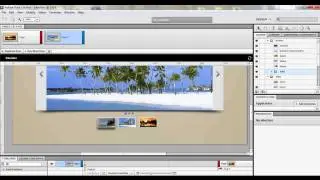 Adobe Flash Catalyst CS5 Tutorial - advanced Picture Slider in HD
