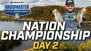 Day 2 of 2025 BASS Nation Championship at the Mississippi River
