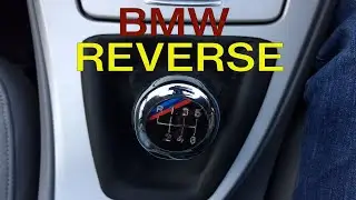 Как включить заднюю передачу на BMW