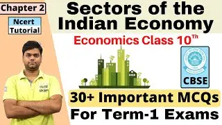 Sectors of the Indian Economy MCQs | Class 10 Economics chapter 2 MCQs | Term-1 Exam MCQs