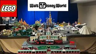 I built the ENTIRE Magic Kingdom out of LEGO! | LEGO Disney World