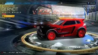 ROCKET LEAGUE ITEM SHOP - Crimson Gernot Exotic Wheels - 24.12,20