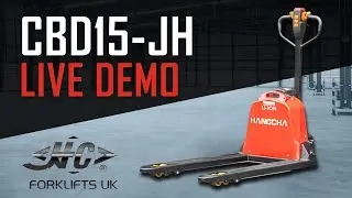 CBD15JH Pallet Truck Live Demo