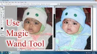 magic wand tool Photoshop tutorial..by.. Free main sikho