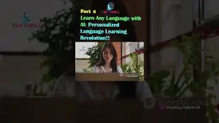 Learn Any Language with AI: Personalized Language Learning Revolution! Part 6 #ai #viral