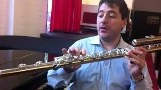 Prova del flauto basso Yamaha YFL-B441 presso Borsari Strumenti Musicali