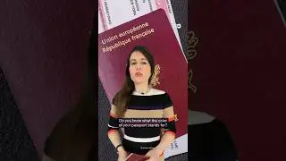 What does your passport color mean?