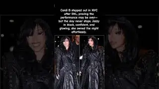 Cardi B Said &ldquo;Goodnight&rdquo; to SNL & &ldquo;Hello&rdquo; to Fashion #celebrity