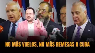 “NO MÁS VUELOS, NO MÁS REMESAS”: Anuncian en MIAMI  pedido de duras medidas contra dictadura cubana