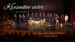 Kresnikov večer z gosti, Kosovelov dom Sežana, julij 2023