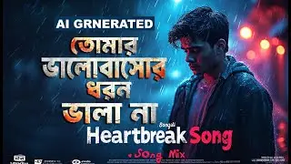 Bangla Sad Song Mix 2025 | বন্ধু তোমার ভালোবাসার ধরণ ভালা না | Heartbreak   Audio new Song 2025 ।