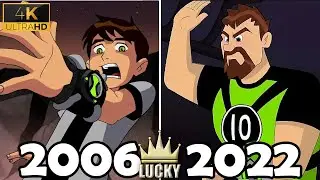 Evolution of Ben 10 Games 2006 - 2022 4K ULTRA HD
