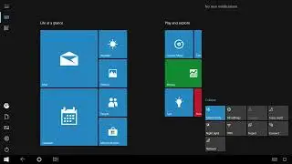 Windows 10 1809 Tablet Mode