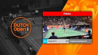 Wang Zhi Yi vs Evgeniya Kosetskaya - Dutch Open 2019 WS F