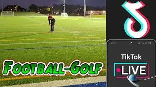 Football - Mini-golf trick shots 🔴 TikTok LIVE