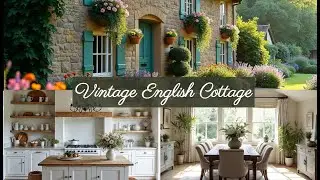 Vintage English Cottage | Rustic Neutral Decor & Interiors | Ideas & Inspiration