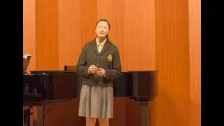 Caro mio ben. G.Giordani  1학년2학기 실기우수. 예원학교_권예람