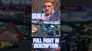 SF6 HIGUCHI GUILE COMBO LEVEL 2 LEVEL 1 #スト6 #sf6guile #streetfighter