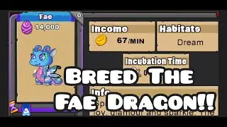 How to breed Fae Dragon in Dragonvale(Breeding Guide/Breeding Tips) - Add Friend ID