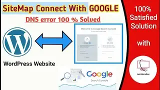 Connect sitemap with google search console || Solve DNS TXT Error