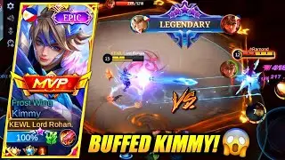 BUFFED KIMMY MAKES YIN RUN IN HIS OWN DOMAIN!!😱 | LEGENDARY GAMEPLAY - MLBB