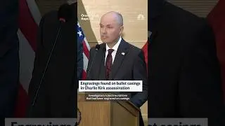 Engravings found on bullet casings in Charlie Kirk's assassination