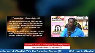 Odansefour Joseph is running away from 2028 prophecy