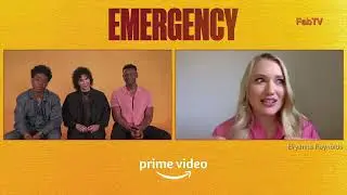 Donald Elise Walkins arrives at the  'EMERGENCY' premiere!