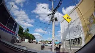 Drive through a small village near Valladolid Mexico 202601