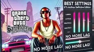Best Setting for Lagg issues in Gta San Definitive / In Hindi 2024  #gta