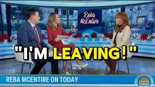 Reba McEntire WALKS OFF Today Show During Heated Interview.