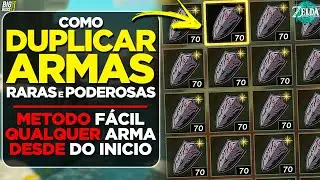 Como DUPLICAR ARMAS RARAS e ESCUDOS de FORMA F&Aacute;CIL em ZELDA: Tears of the Kingdom
