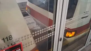[SMRT] C801 trainset 105/118 departing BP4 Teck Whye LRT Stn (Service B via BP7 Petir Station).