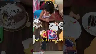 Birthday without papa 😒#dishu #dishu2021 #dishita #girl #fun #birthday #cake #doll #shorts #youtube