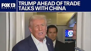 Trump in Japan ahead of trade talks with China