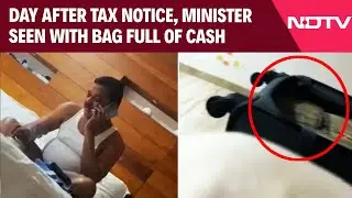 Sanjay Shirsat News | After Tax Notice, Maharashtra Minister Seen With Bag Allegedly Full Of Cash