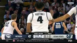 All 7 Ian Martinez 3 Pointers against Nevada