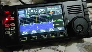 XIEGU X6100 QSO QRP,  ROSENDO PY2LEE . ANTENA LONG WIRE. BANDA DE 40 E 20 METROS RX e TX EXCELENTE.