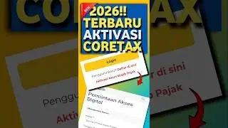 Tutorial Aktivasi CoreTax Pertama Kali Lewat HP #coretax #aktivasicoretax #djp #pajak #tutorialpajak