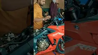Apache 310 RR bike repair#bike #automobile #repairing #shortvideo #mechanic