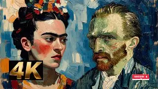 Frida Kahlo × Vincent van Gogh | Two Souls, One Wound — A Visual Poem (4K)