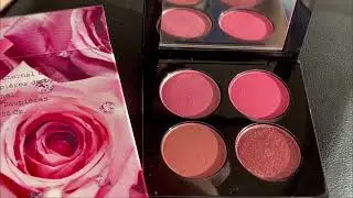 Pat Mcgrath Labs Divine Rose Luxe Quad: Eternal Eden hand swatches