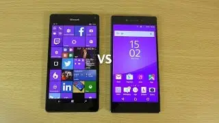Lumia 950 XL VS Xperia Z5 Premium - Speed & Camera Test!