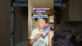 Test musu #Tymbark #Deli&fruts   (Popatrzcie się na opis)