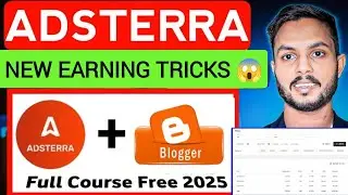 adsterra new earning trick 2025 😱 | how to promote Adsterra direct link on facebook online earning