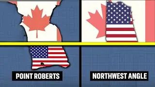 US Border Oddities: The Northwest Angle & Point Roberts