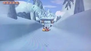 Pitfall: The Lost Expedition, Mountain Sled Run OoB with Raft