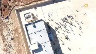 تصوير جوي لقرية معارة الاتارب وماحولها