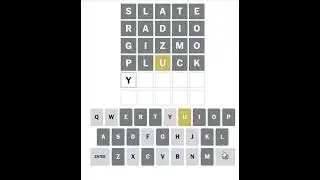 Day 17 of playing Wordle
