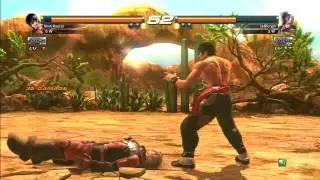 Tekken Revolution HD Playstation 3 (Dad vs Daughter)